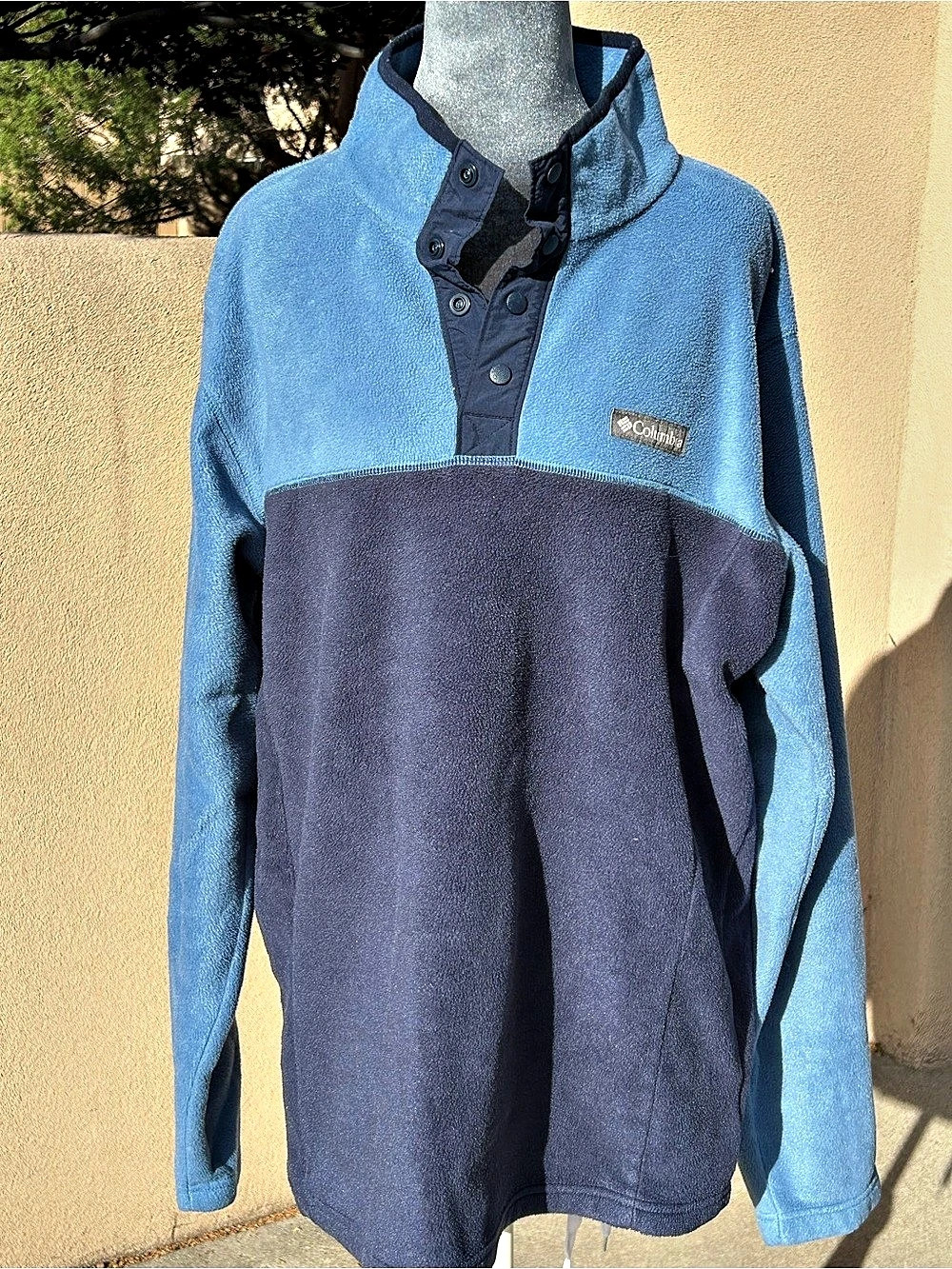 Columbia Men’s Steen Fleece Pullover in Blue